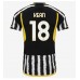 Günstige Juventus Moise Kean #18 Heim Fussballtrikot 2023-24 Kurzarm